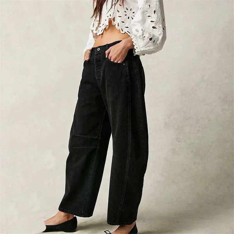 Ria Chic Wide-Leg Jeans