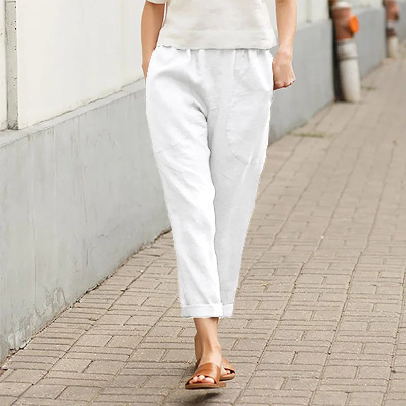 Kriza - Wide-Leg Pants with Pockets
