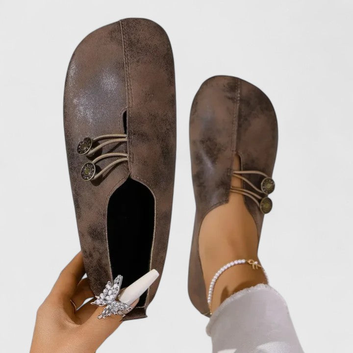 Kyline | Elegant Loafers - Light Brown - Women's Comfort Shoes Australia