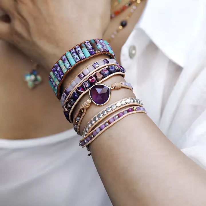 Dawn | Amethyst Spiritual Healing Bracelet