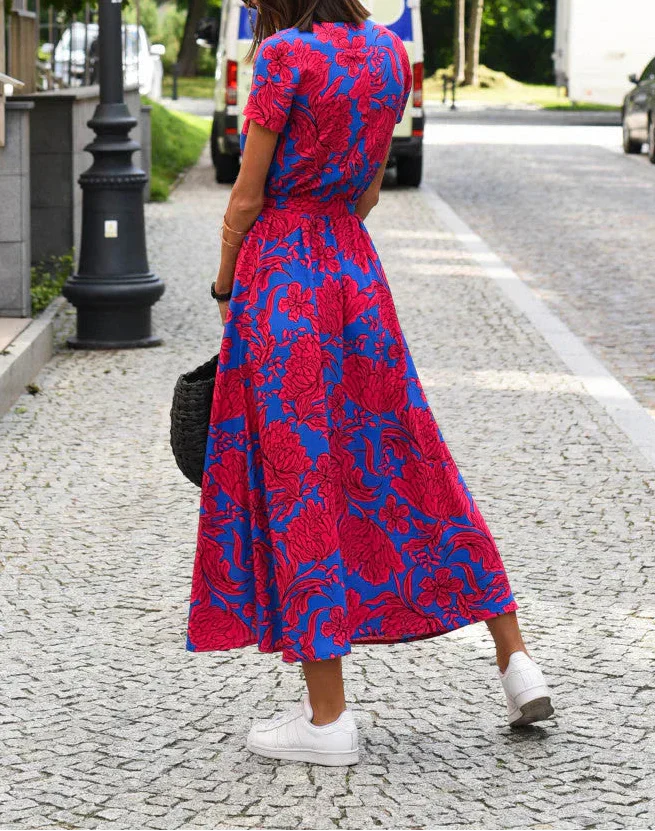 Jorlyn™ - Stylish Dress with V-Neck and Tailored Silhouette