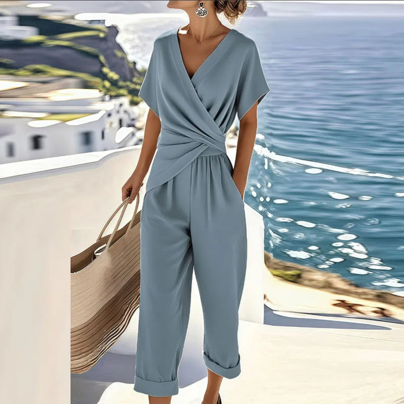 Xara | Draped Two-Piece Set