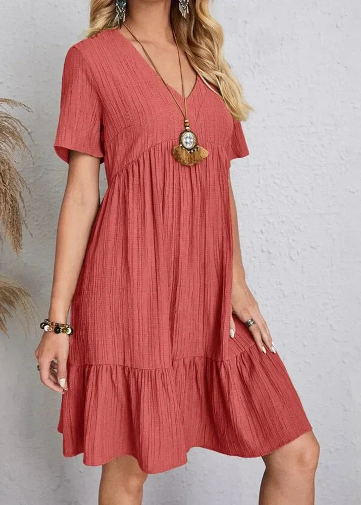 ENORA | FIGURE-FLATTERING ELEGANT DRESS