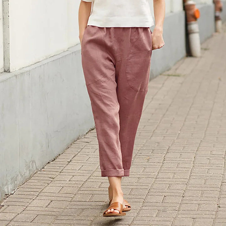 Kriza - Wide-Leg Pants with Pockets