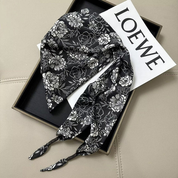 Aria | Elegant Floral Scarf