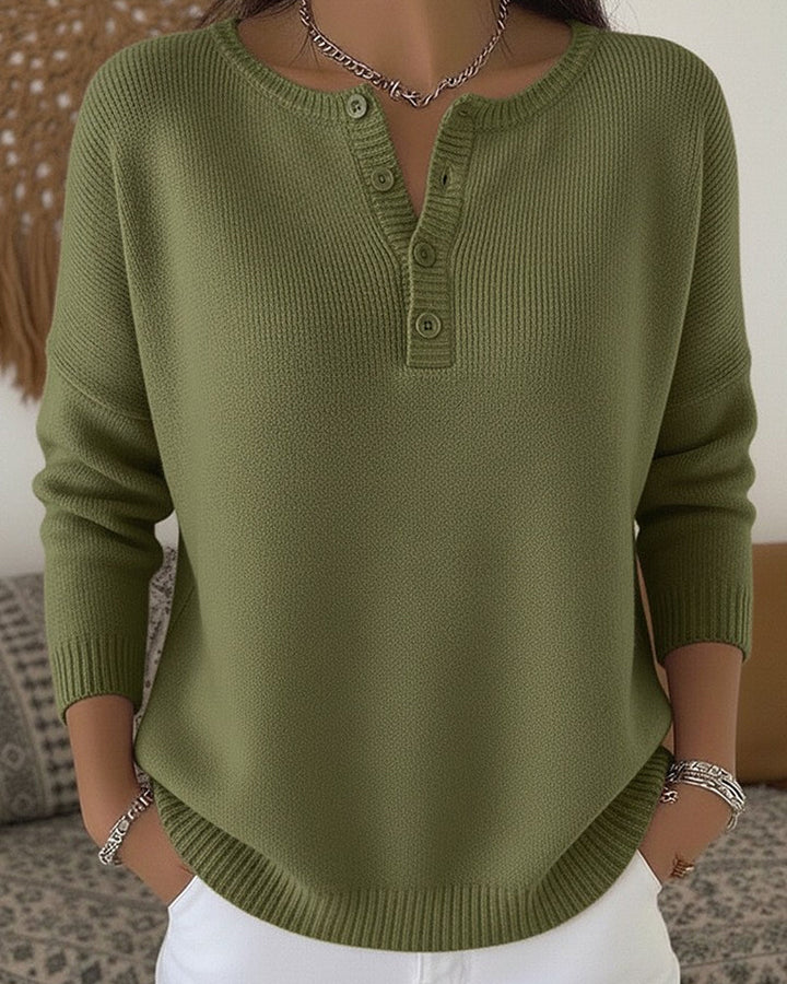 Beatrice | Everyday Button-Up Knit