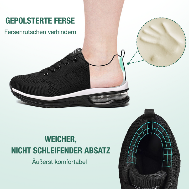 SanoWalk Orthopedic Shoes | All Black