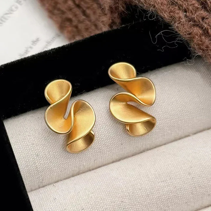 Helena | Silver 18k Gold Earrings