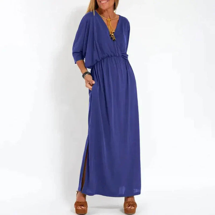 ISABELLA | Long flowing dress with a unique style for any occasion