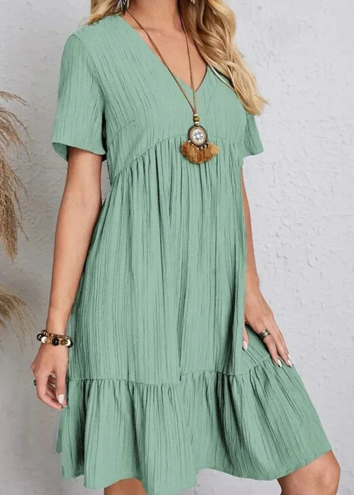 ENORA | FIGURE-FLATTERING ELEGANT DRESS