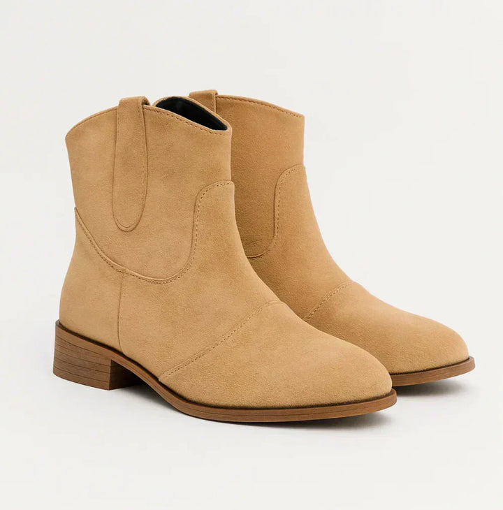 SUEDELLEA | WESTERN SUEDE BOOTS
