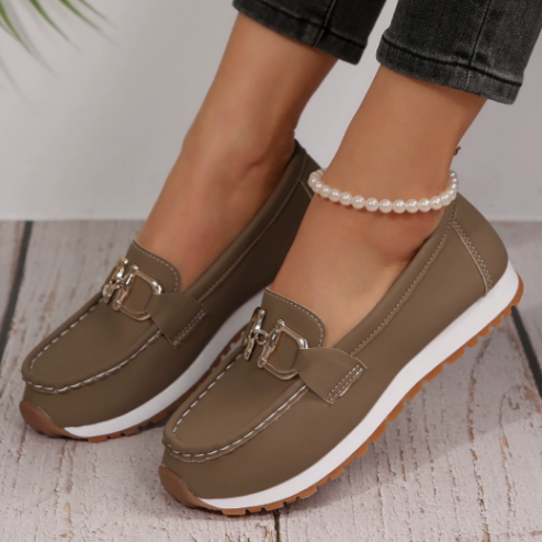 Estelle | Lace-Up Loafers