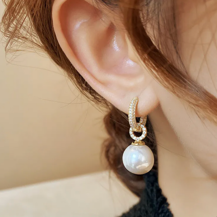 Wrenley | Fascinating Pearl Earrings