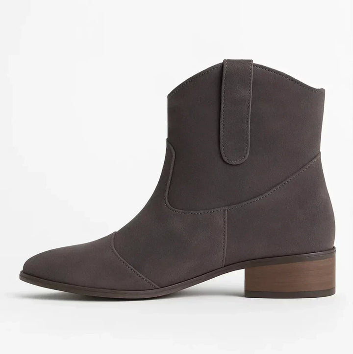 SUEDELLEA | WESTERN SUEDE BOOTS