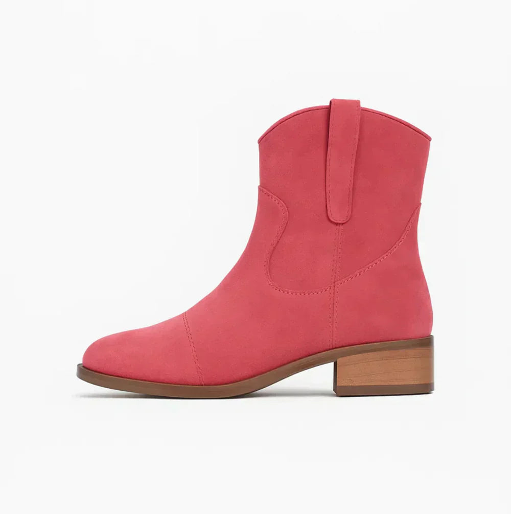 SUEDELLEA | WESTERN SUEDE BOOTS