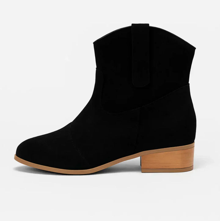 SUEDELLEA | WESTERN SUEDE BOOTS