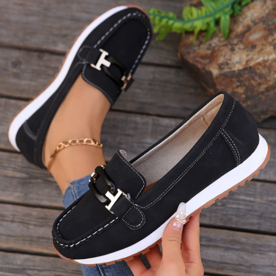 Emily | Linked Chain Loafers