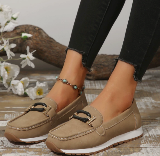 Emily | Linked Chain Loafers