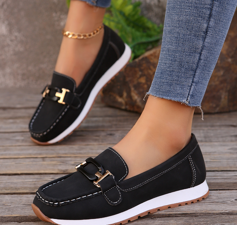 Emily | Linked Chain Loafers