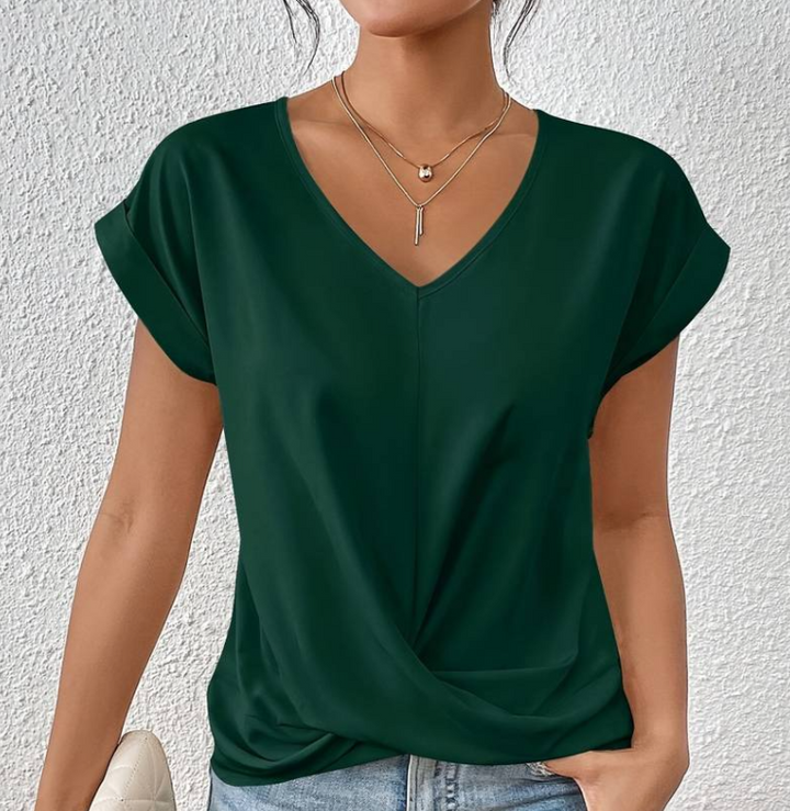 Marine - WOMEN'S V-NECK SHIRT