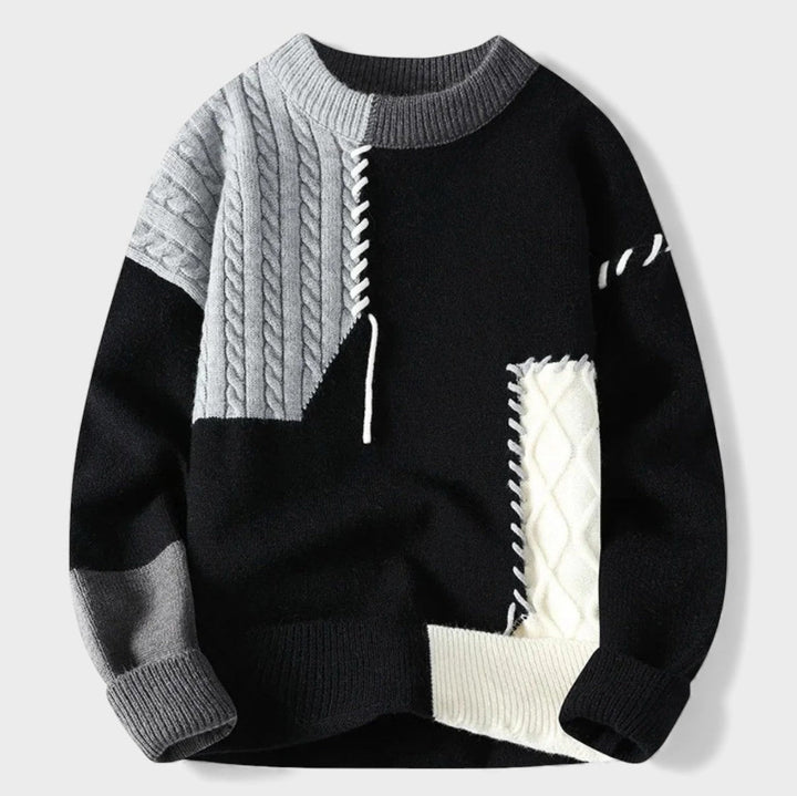 Maela Patchwork Sweater