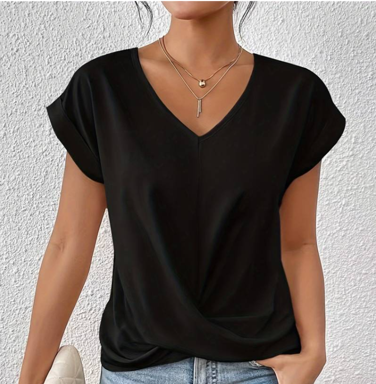 Marine - WOMEN'S V-NECK SHIRT