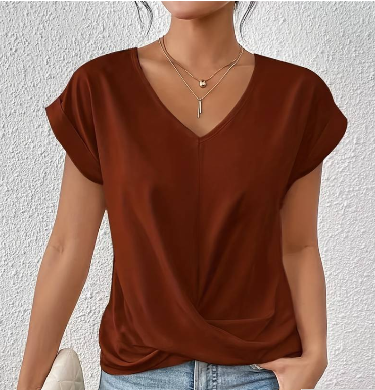 Marine - WOMEN'S V-NECK SHIRT