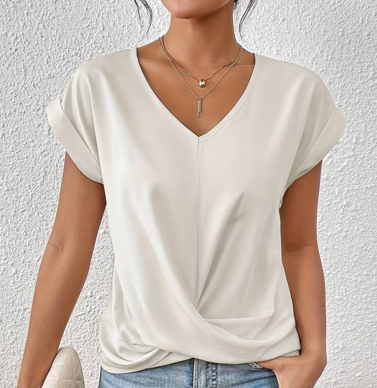 Marine - WOMEN'S V-NECK SHIRT