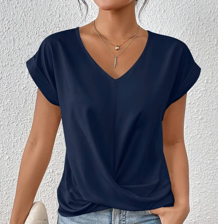 Marine - WOMEN'S V-NECK SHIRT