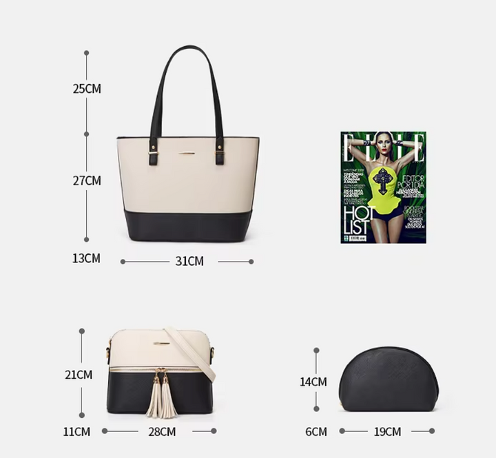 Liliana | The Ashbourne Three-Piece Handbag Set