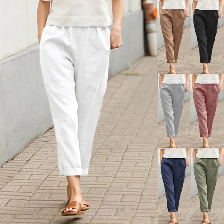 Kriza - Wide-Leg Pants with Pockets
