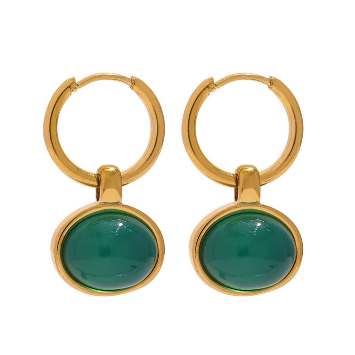 Opaline | Celestial Harmony - Gold Plated Earrings