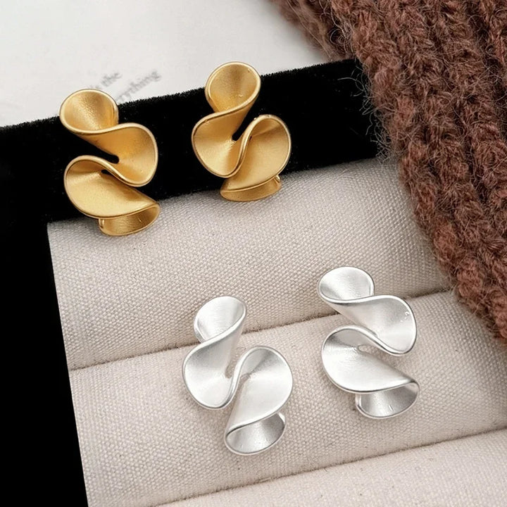 Helena | Silver 18k Gold Earrings
