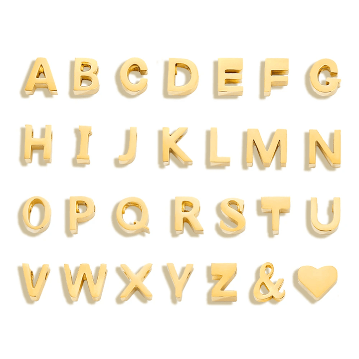 Single Letter Charm