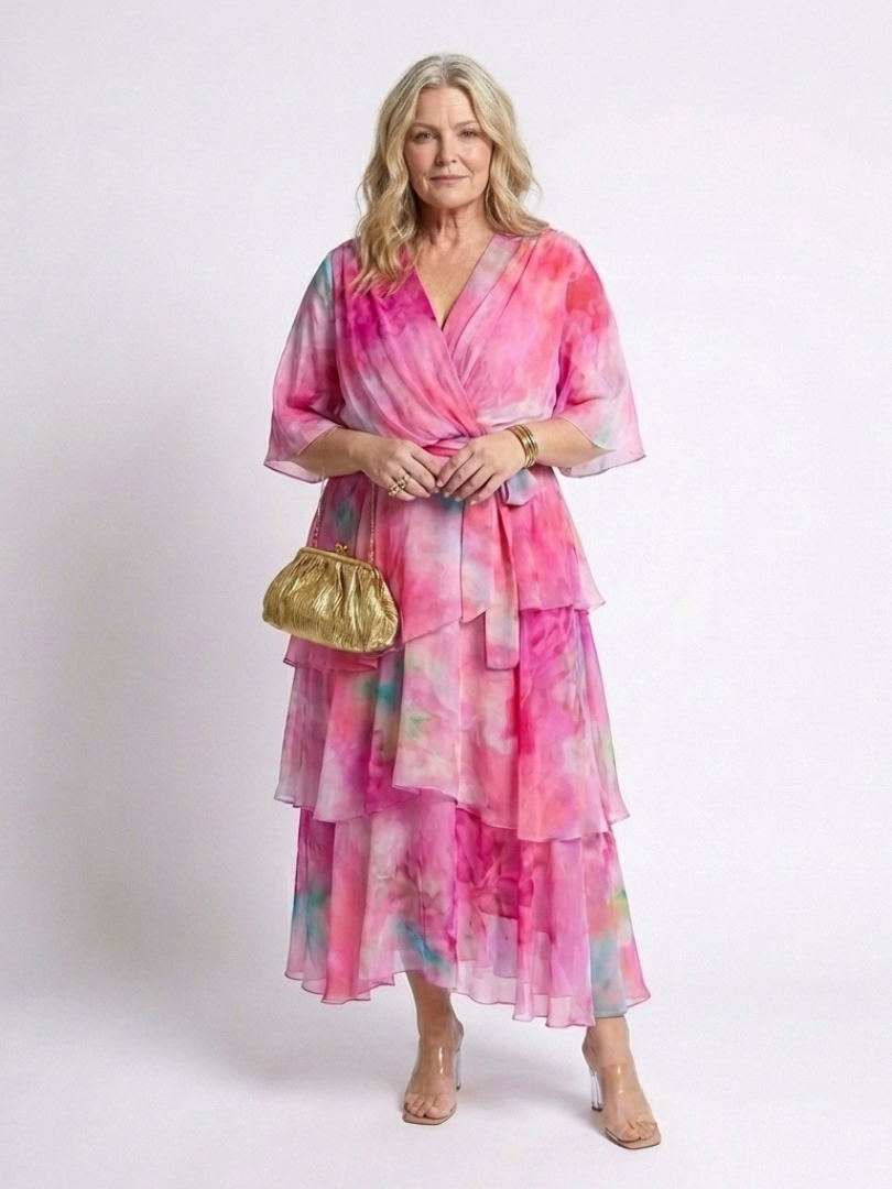 Elena | Layered Maxi Dress