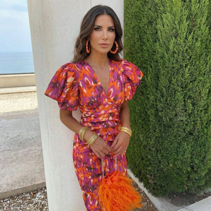 Vera Elegant Summer Maxi Dress