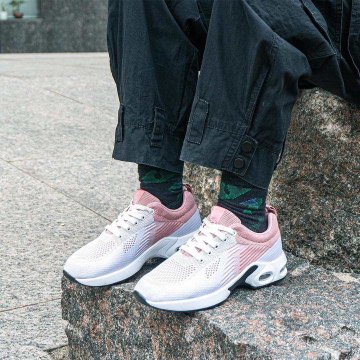 WalkMora Orthopedic Shoes | White Pink