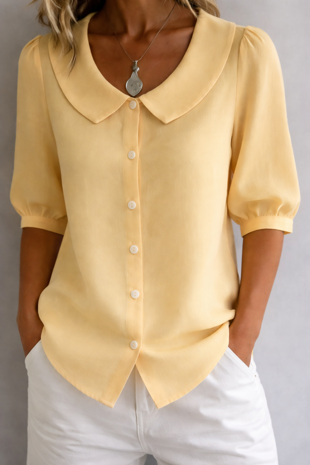 Loss | Collared Blouse