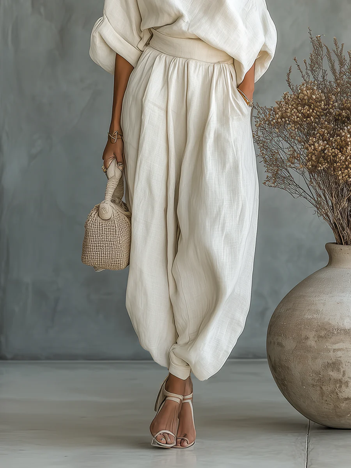 Eleonora | One-Shoulder Two-Piece Set