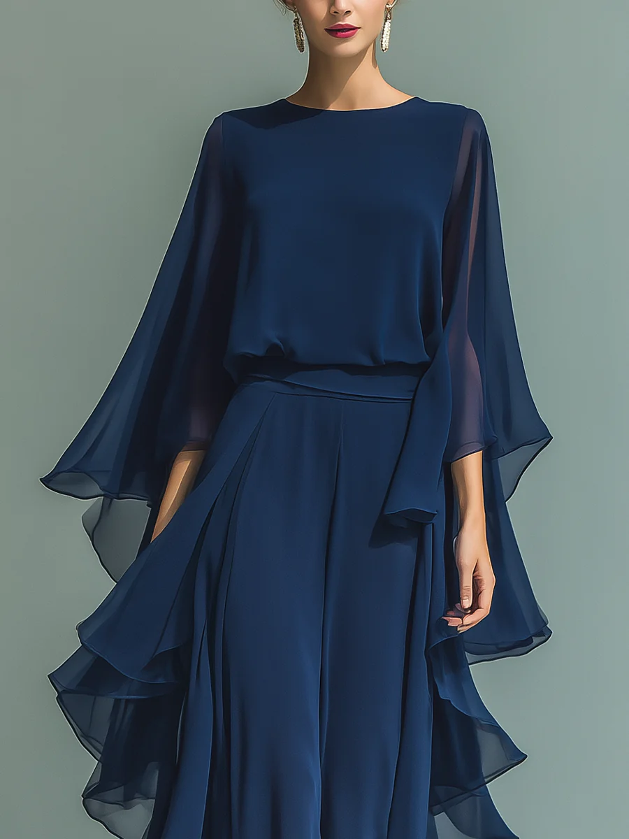 Aria | Flowy Chiffon Set