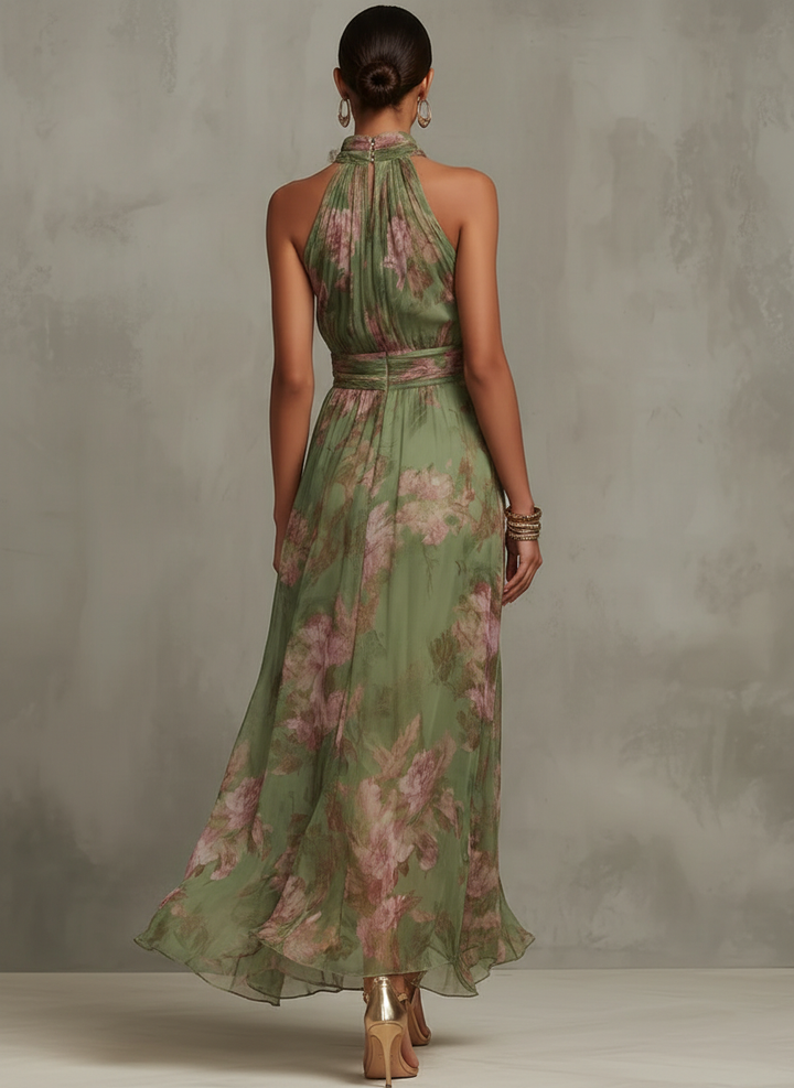 Savenora | Elegant Summer Dress with Floral Pattern