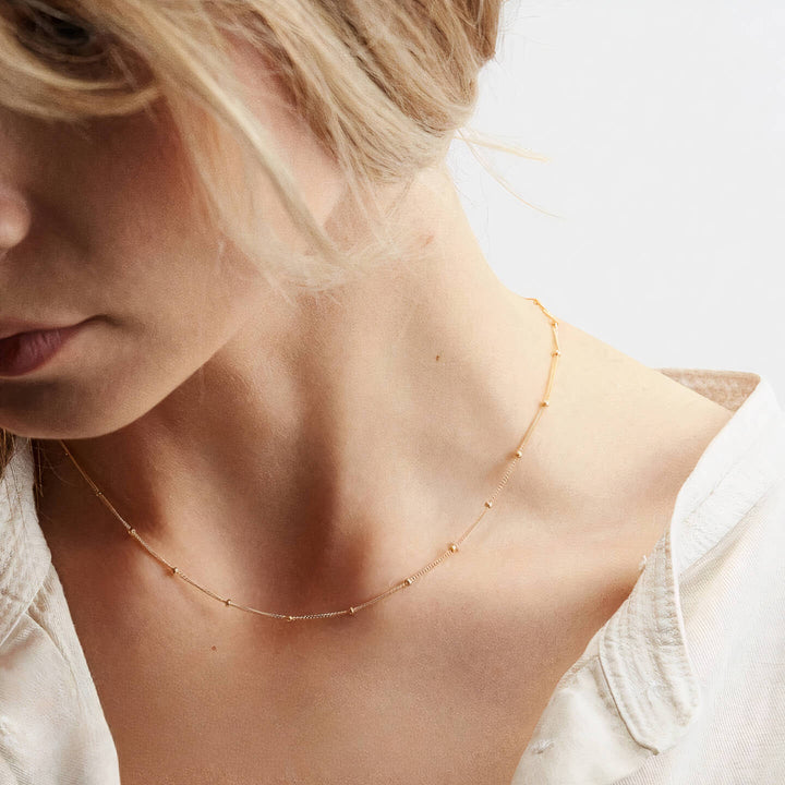 Beaded Chain Necklace