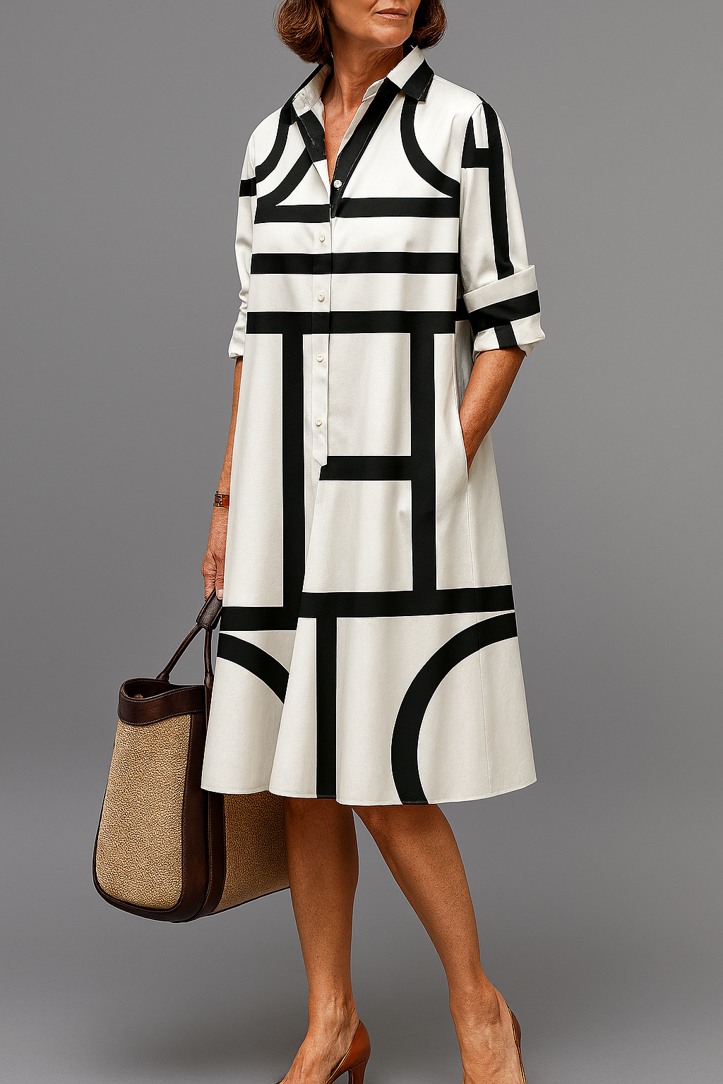 Ellie | Stylish and Well-Cared Midi Dress