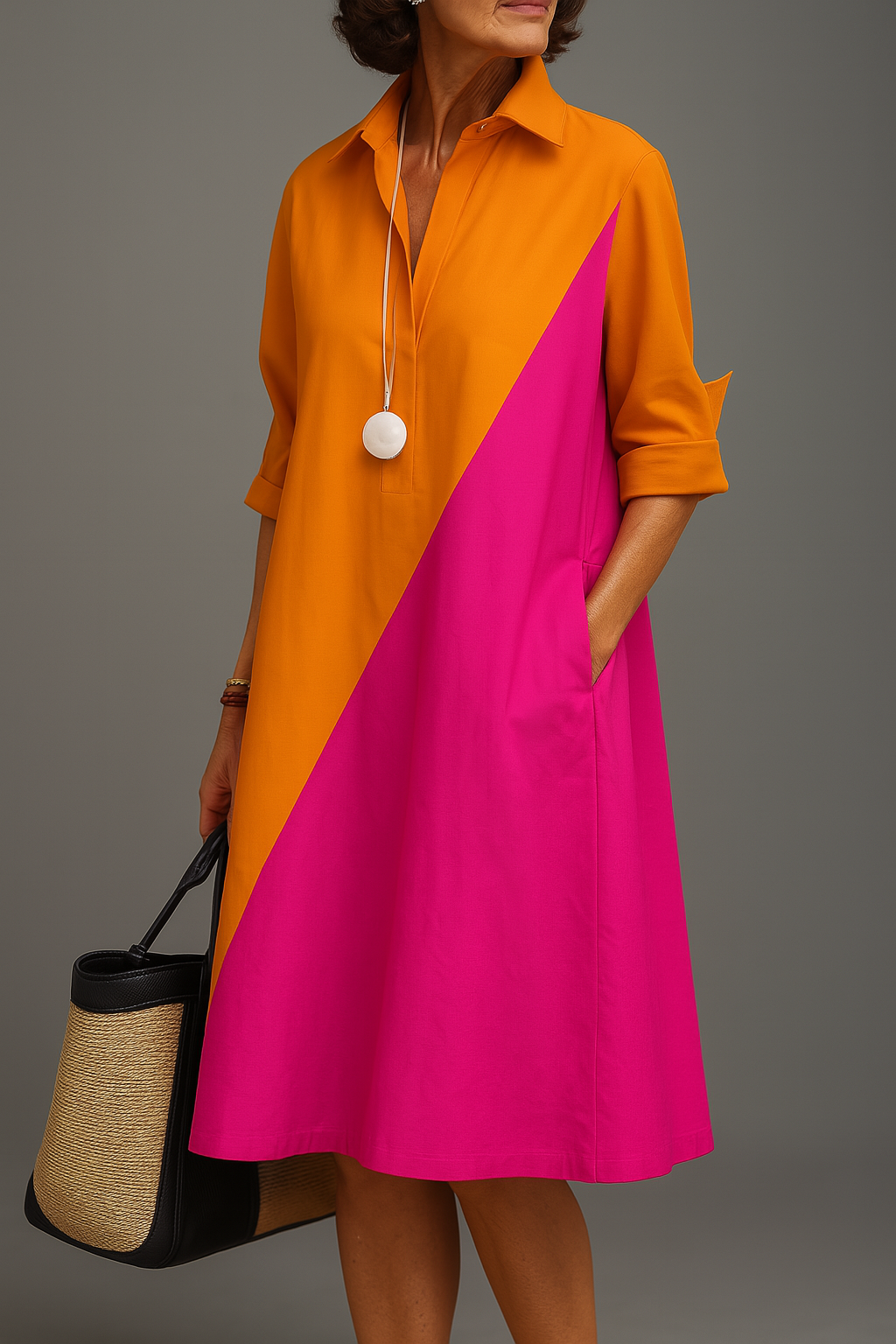 Kayla | Stylish and Well-Cared Midi Dress