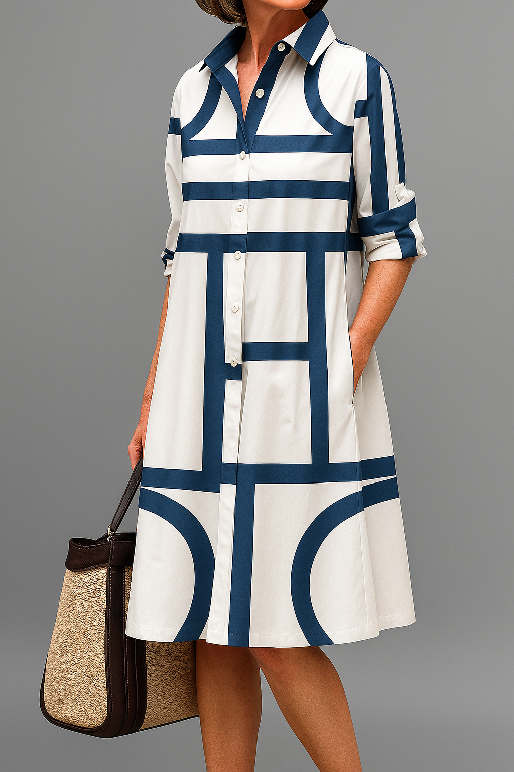 Siena | Stylish and Well-Cared Midi Dress