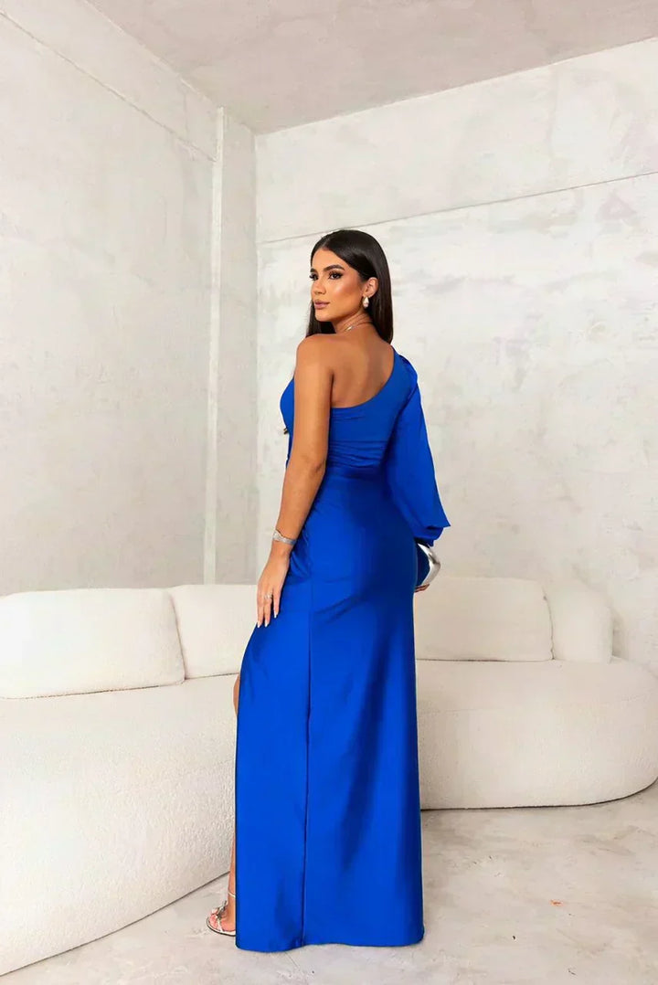 Riley One-Shoulder Maxi Dress