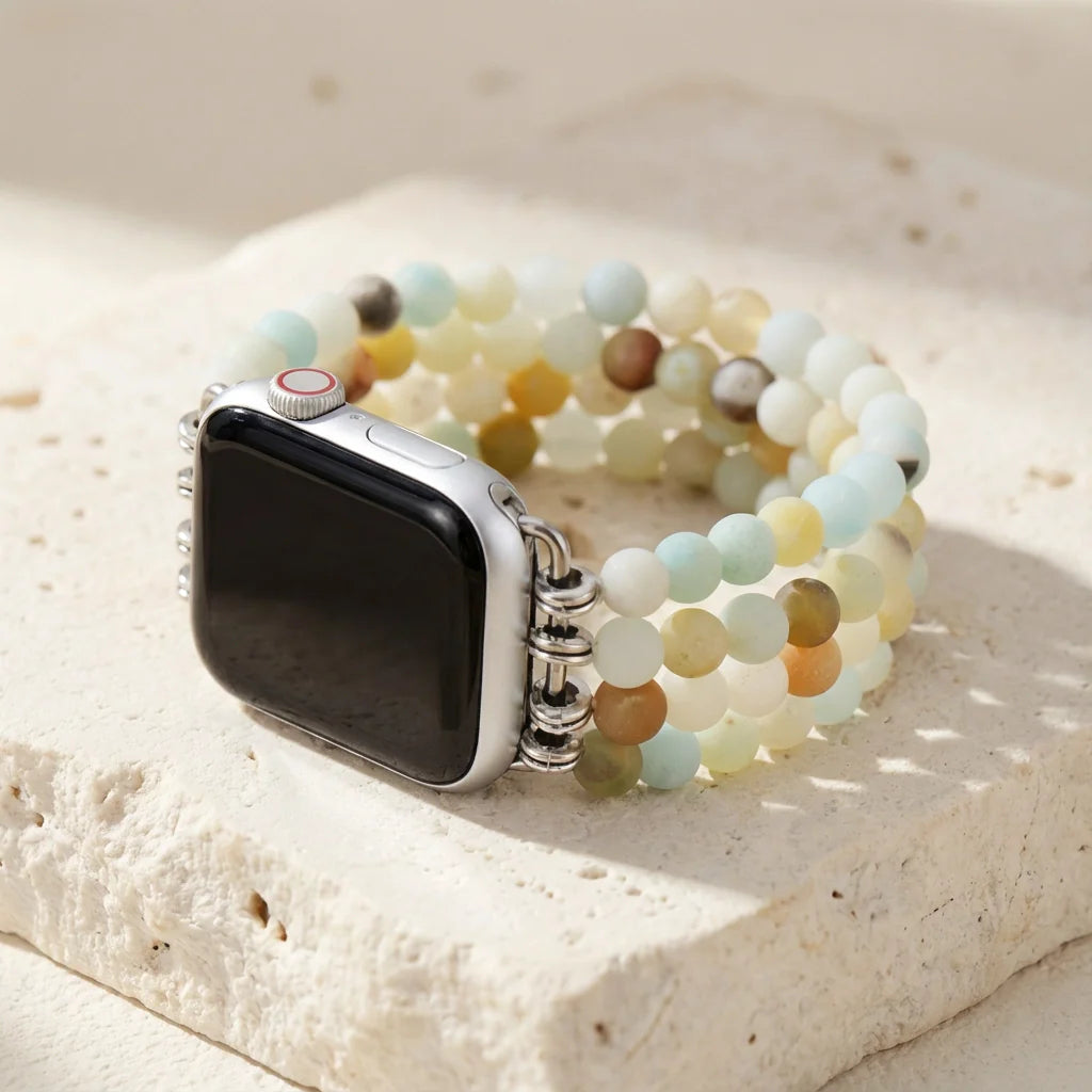 Mia | Balancing Amazonite Apple Watch Band