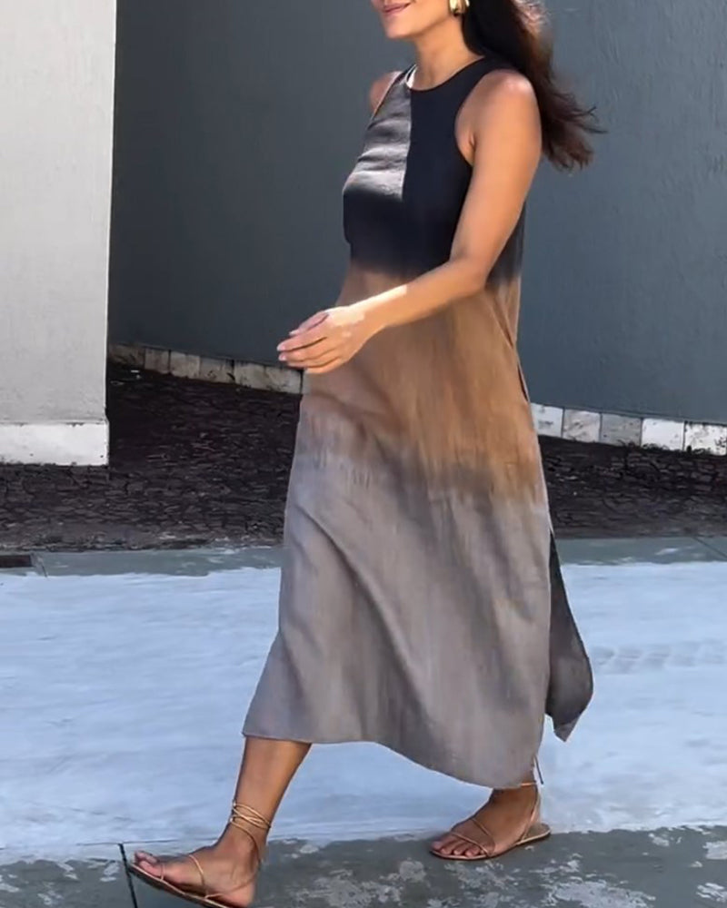 Sleeveless Fashion Dress