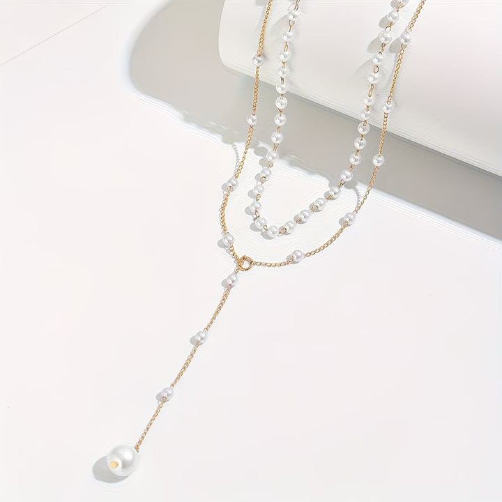 Celestine | The Graduated Pearl Strand Necklace