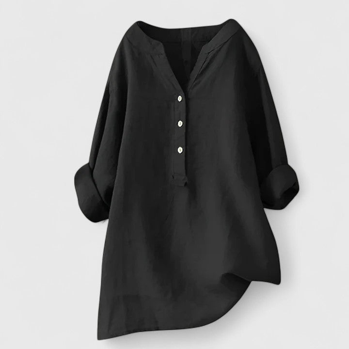 Larienne Elegant Button-Up Shirt